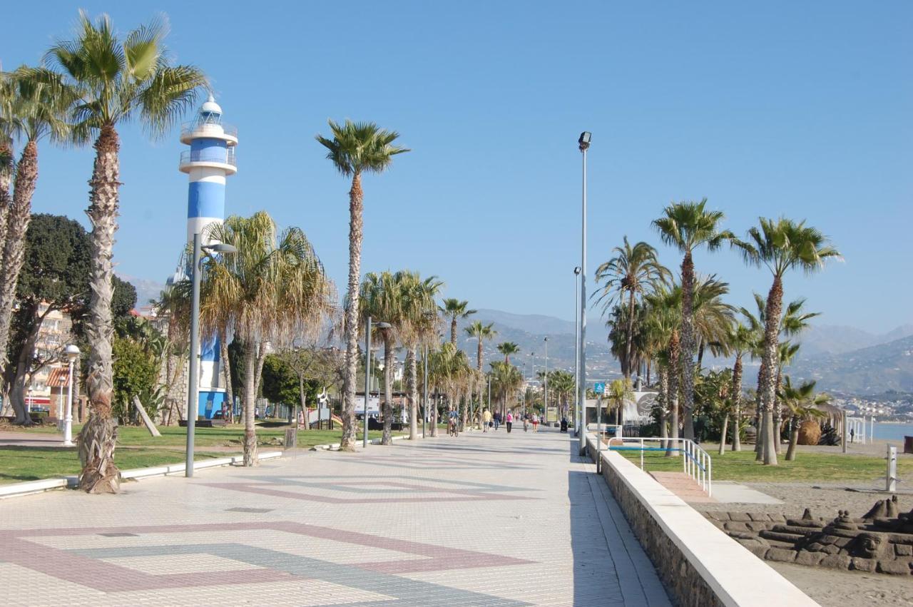 Atico Con Gran Terraza Y Vistas Al Mar Apartman Torre Del Mar Kültér fotó